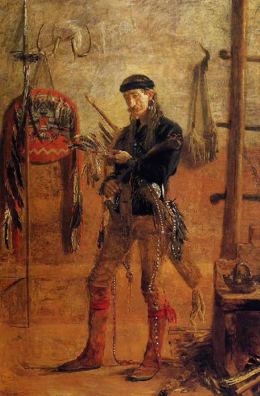Thomas Eakins Portrait of Frank Hamilton Cushing china oil painting image
